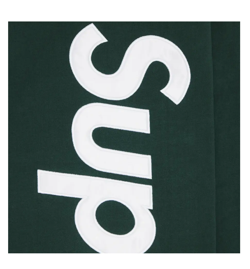 Supreme Satin Appliqué Sweatpant 'Dark Green'