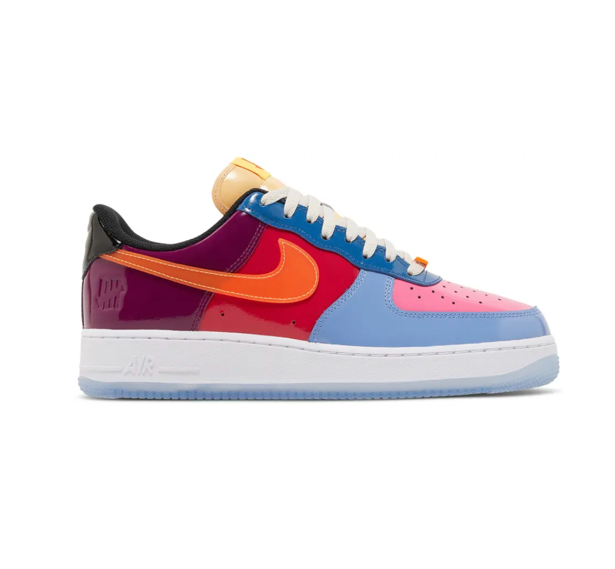Undefeated x Air Force 1 Low "Total Orange" Size 10